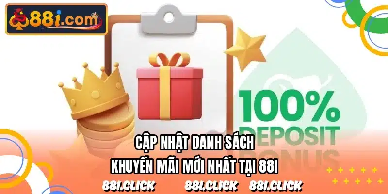 Cập nhật danh sách khuyến mãi mới nhất tại 88I